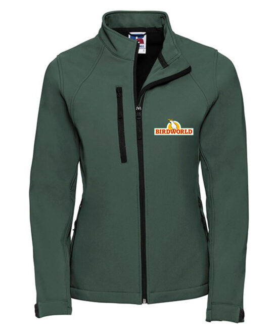 Bottle Green Russell Softshell Jacket Ladies