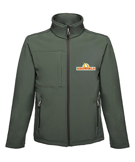 Bottle Green Russell Softshell Jacket Men