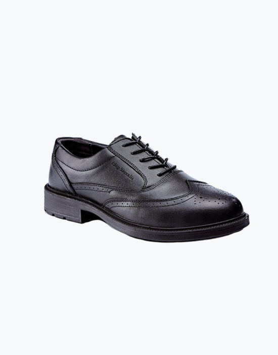 Leather Brogue Safety Shoe
