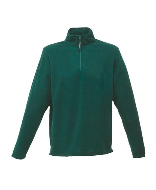 Regatta Microfleece Zip Neck in Bottle Green