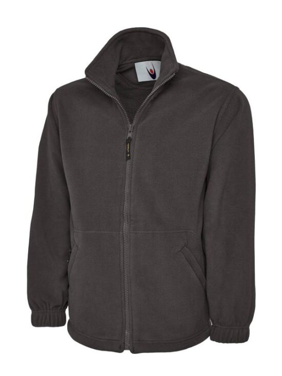 Charcoal Full Zip Unisex Classic Fleece
