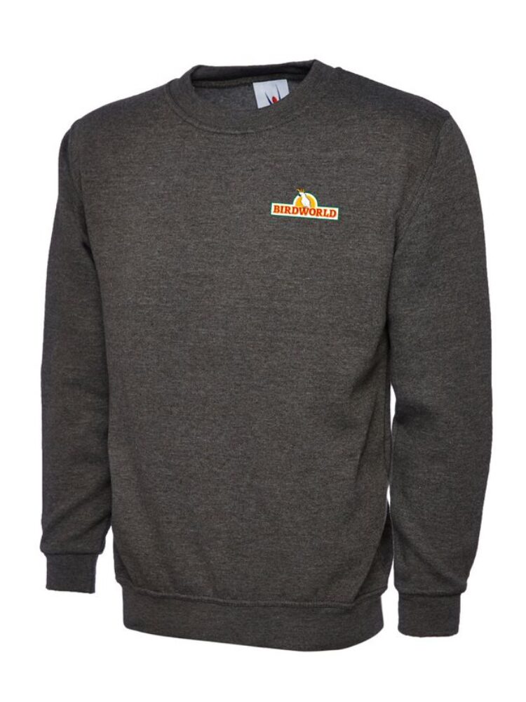birdworld sweater charcoal